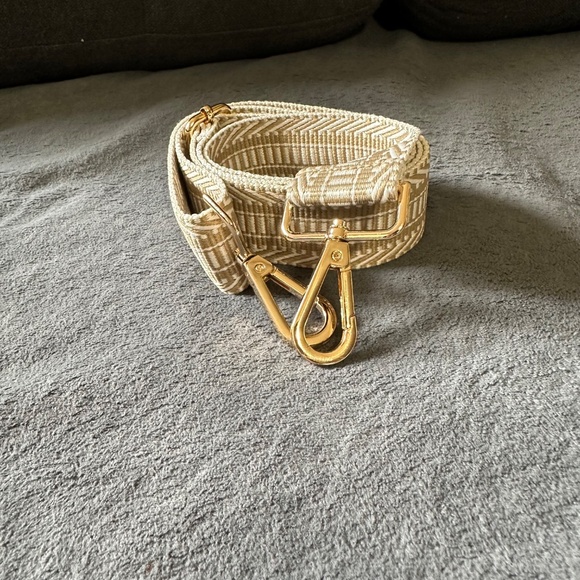 Purse Strap Wide Purse Strap Adjustable Replacement, pattern in in Beige/brown - Picture 3 of 9